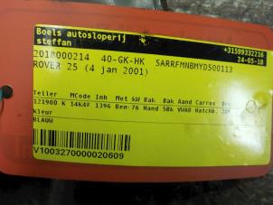 Gebruikte Startmotor Rover 25 Prijs € 35,00 Margeregeling aangeboden door Boels Autodemontage