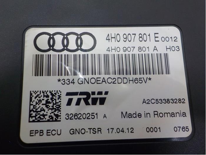 Handrem Module van een Audi A6 (C7) 2.0 TDI 16V 2012
