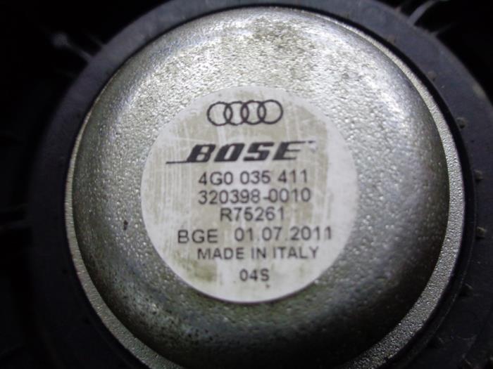 Speaker van een Audi A6 (C7) 3.0 V6 24V TFSI Quattro 2013
