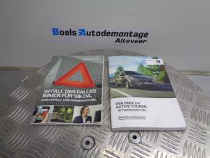 Gebruikte Instructie Boekje BMW 2 serie Active Tourer (F45) 220d 2.0 TwinPower Turbo 16V Prijs € 20,00 Margeregeling aangeboden door Boels Autodemontage