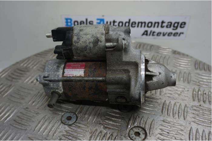 Gebruikte Startmotor Toyota Celica (ZZT230/231) 1.8 16V VVTL-i TS Prijs € 40,00 Margeregeling aangeboden door Boels Autodemontage