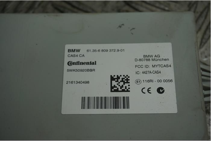 Centrale Deurvergrendelings Module van een BMW X3 (F25) sDrive 28i 2.0 16V Twin Power Turbo 2016