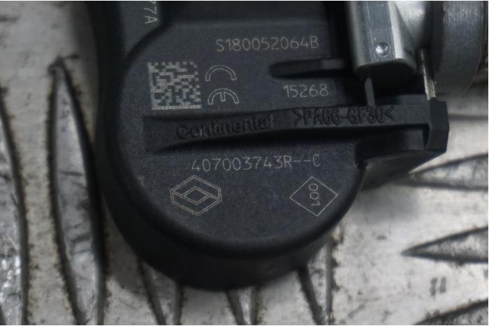 Sensor Bandenspanning van een Renault Scénic III (JZ) 1.4 16V TCe 130 2012