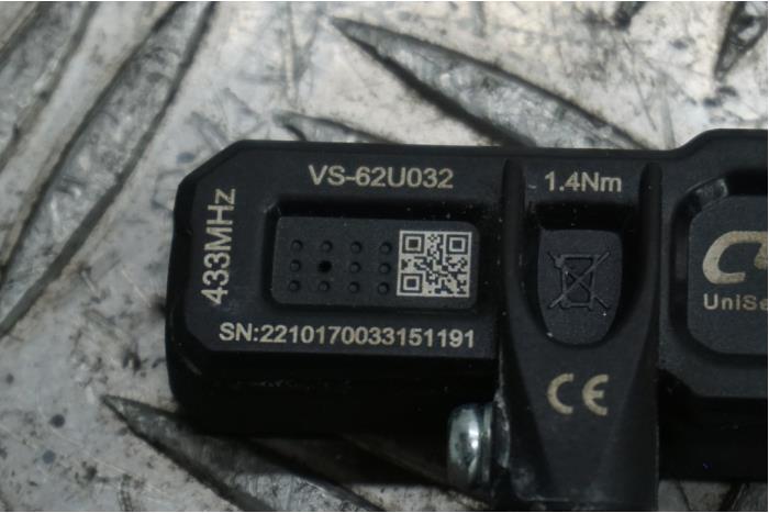 Bandenspanningsensor van een Mercedes-Benz C (C205) C-220d 2.2 16V BlueTEC 2016