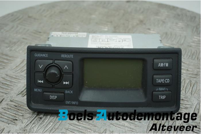 Gebruikte Display Interieur Toyota Yaris (P1) 1.0 16V VVT-i Prijs € 45,00 Margeregeling aangeboden door Boels Autodemontage