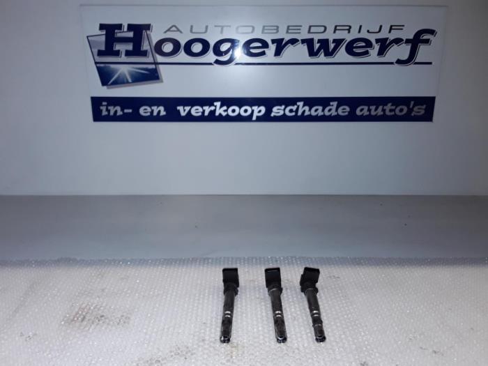 Gebruikte Bobine Skoda Fabia (6Y2) 1.2 Prijs € 30,00 Margeregeling aangeboden door Autobedrijf Hoogerwerf