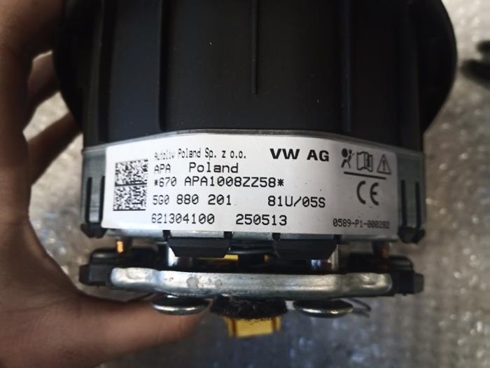Airbag Set+Module van een Volkswagen Golf VII (AUA) 1.2 TSI 16V 2013