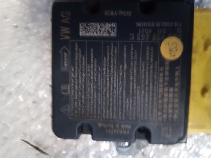Airbag Set+Module van een Volkswagen Golf VII (AUA) 1.2 TSI 16V 2013
