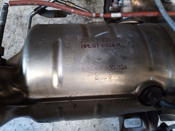 Katalysator van een Renault Captur (2R) 1.3 TCE 150 16V 2019