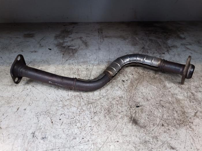 Uitlaat voorpijp van een Opel Agila (B) 1.2 16V 2011