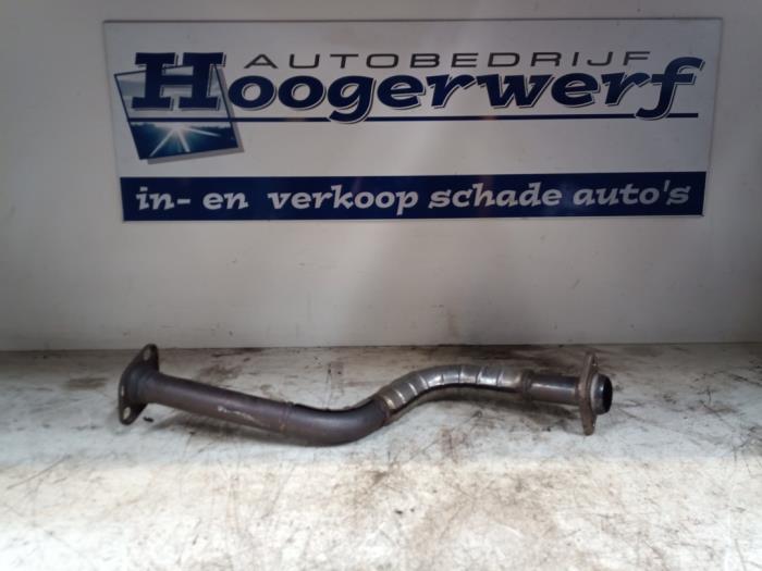 Uitlaat voorpijp van een Opel Agila (B) 1.2 16V 2011