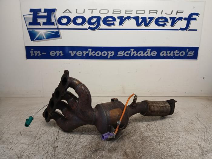 Gebruikte Katalysator Ford Fiesta 6 (JA8) 1.25 16V Prijs € 140,00 Margeregeling aangeboden door Autobedrijf Hoogerwerf
