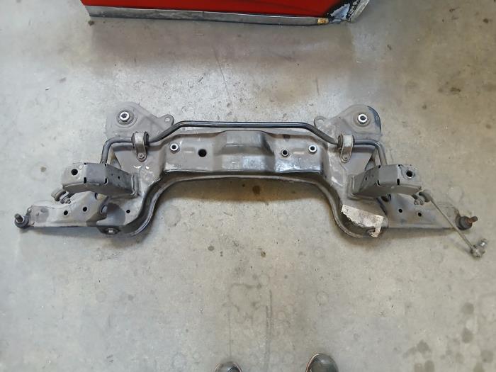 Subframe Lancia Delta (844), 2008 / 2014 1.4 T-Jet 16V 120, Hatchback, Benzine, 1.368cc, 88kW (120pk), FWD, 198A4000, 2008-09 / 2014-08, 844AXA1 (Gebruikt)