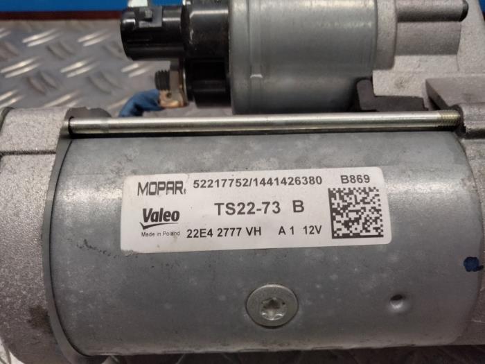 Startmotor van een Citroën Jumper (U9) 2.2 Blue HDi 140 2024