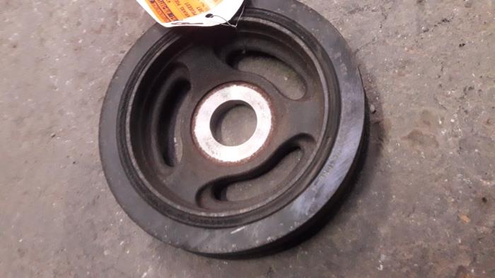Gebruikte Krukas Poelie Peugeot 307 Break (3E) 1.6 HDi 90 16V Prijs op aanvraag aangeboden door Autodemontage Joko B.V.