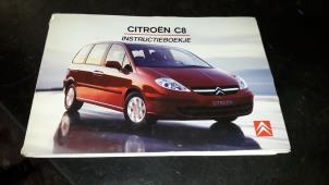 Gebruikte Instructie Boekje Citroen C8 (EA/EB) 2.0 HDi 16V Prijs op aanvraag aangeboden door Autodemontage Joko B.V.