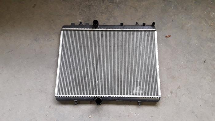 Radiateur Citroen C4 Berline (LC), 2004 / 2011 1.6 HDi 16V, Hatchback, 4Dr, Diesel, 1.560cc, 66kW (90pk), FWD, DV6ATED4; 9HX, 2004-11 / 2011-07, LC9HX (Gebruikt)