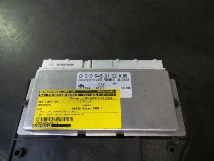 Gebruikte Computer ASR Mercedes CLK (C208) 2.3 230K 16V Prijs op aanvraag aangeboden door Autodemontage Joko B.V.