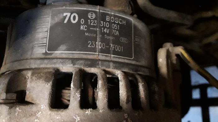 Gebruikte Dynamo Nissan Terrano II (R20/TR50) 2.7 TDi Prijs op aanvraag aangeboden door Autodemontage Joko B.V.