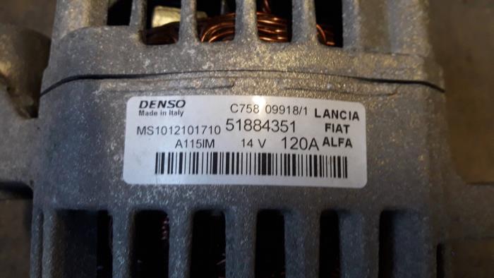 Gebruikte Dynamo Fiat Tipo (356H/357H) 1.6 JTD Multijet II 16V Prijs op aanvraag aangeboden door Autodemontage Joko B.V.