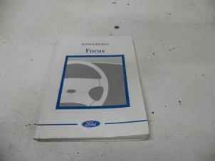 Gebruikte Instructie Boekje Ford Focus 1 1.6 16V Prijs op aanvraag aangeboden door Autodemontage Joko B.V.
