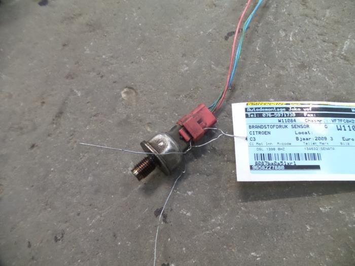 Gebruikte Druksensor Citroen C3 (FC/FL/FT) 1.4 HDi Prijs op aanvraag aangeboden door Autodemontage Joko B.V.
