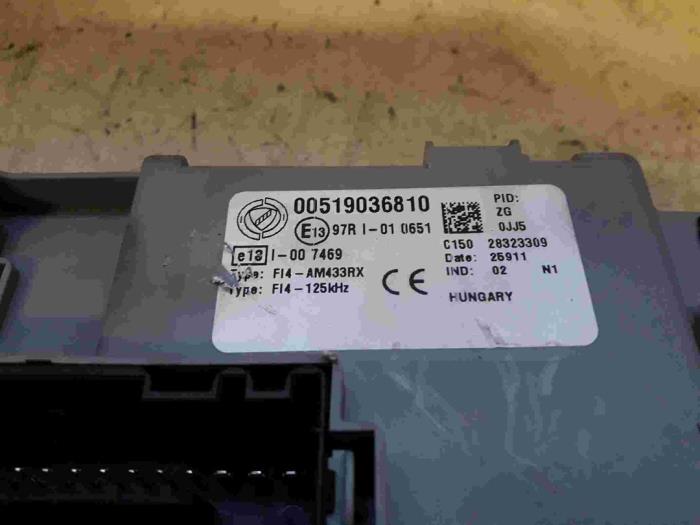 Computer Body Control van een Fiat Punto Evo (199) 1.3 JTD Multijet 85 16V 2011