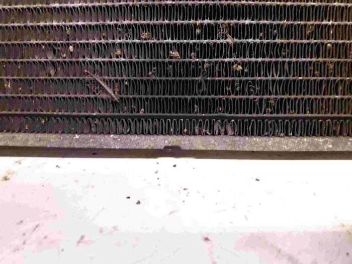 Airco Condensor van een Fiat Punto Evo (199) 1.3 JTD Multijet 85 16V 2011