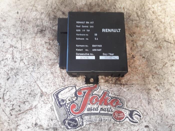 Gebruikte Cabriokap computer Renault Megane II CC (EM) 2.0 16V Prijs op aanvraag aangeboden door Autodemontage Joko B.V.