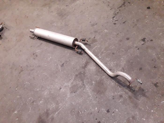 Gebruikte Uitlaat Middendemper Opel Astra G (F08/48) 1.6 16V Prijs op aanvraag aangeboden door Autodemontage Joko B.V.