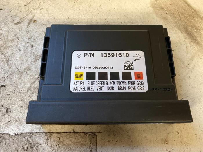 Gebruikte Computer Body Control Opel Astra J (PC6/PD6/PE6/PF6) 1.6 CDTI 16V Prijs op aanvraag aangeboden door Autodemontage Joko B.V.