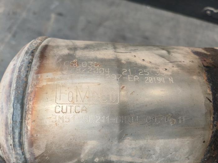 Katalysator van een Ford Focus C-Max 1.6 TDCi 16V 2004