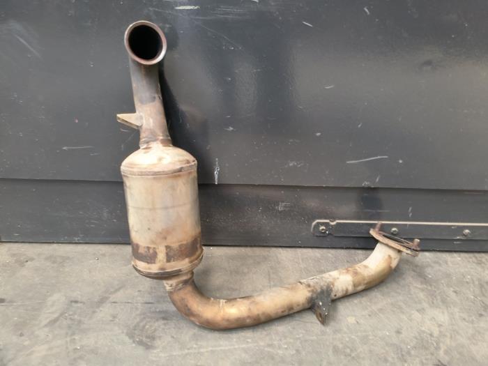 Katalysator van een Ford Focus C-Max 1.6 TDCi 16V 2004