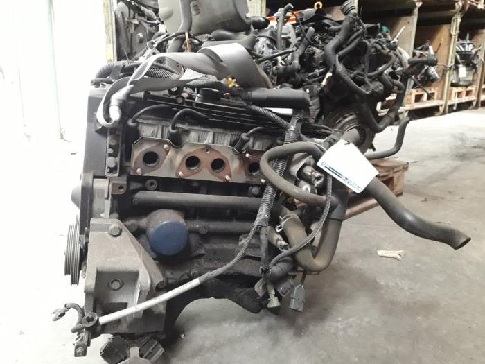 Motor van een Renault Megane 1998