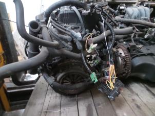 Motor van een Renault Megane 1998