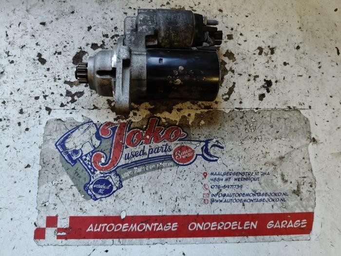 Gebruikte Startmotor Audi A3 Sportback (8PA) 1.4 TFSI 16V Prijs op aanvraag aangeboden door Autodemontage Joko B.V.