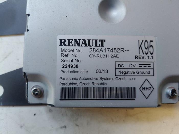 Camera module van een Renault Megane III Grandtour (KZ) 1.5 dCi 110 2013