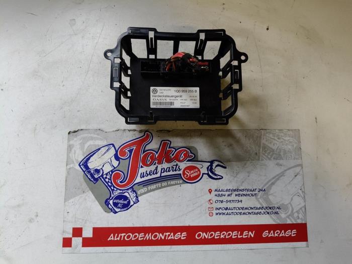 Gebruikte Cabriokap computer Volkswagen Eos (1F7/F8) 2.0 FSI 16V Prijs op aanvraag aangeboden door Autodemontage Joko B.V.