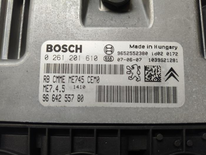 Computer Body Control van een Peugeot 307 (3A/C/D) 1.6 16V 2007