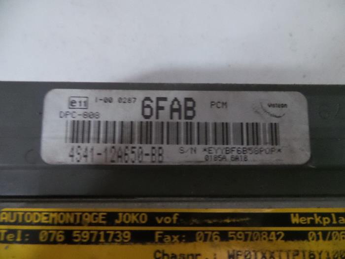 Computer Motormanagement Ford Transit Connect, 2002 / 2013 1.8 Tddi, Bestel, Diesel, 1.753cc, 55kW (75pk), FWD, BHPA; P7PA; R2PA; EURO4; P7PB, 2002-09 / 2013-12 (Gebruikt)