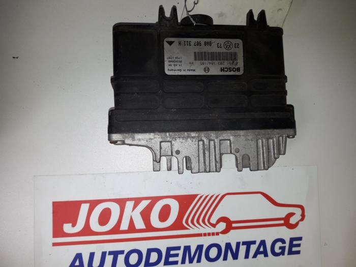 Gebruikte Computer Motormanagement Volkswagen Golf III Cabrio (1E) 1.8,Avantgarde Prijs op aanvraag aangeboden door Autodemontage Joko B.V.