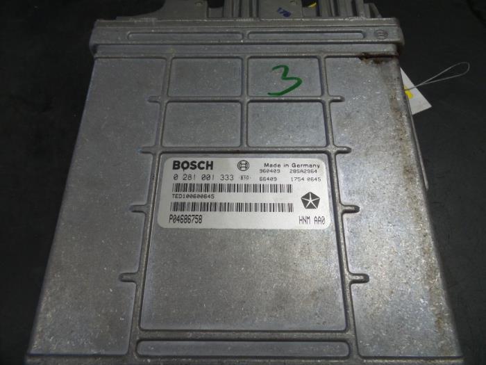 Gebruikte Computer Motormanagement Dodge Mini Ram Van 2.5 TD Prijs op aanvraag aangeboden door Autodemontage Joko B.V.