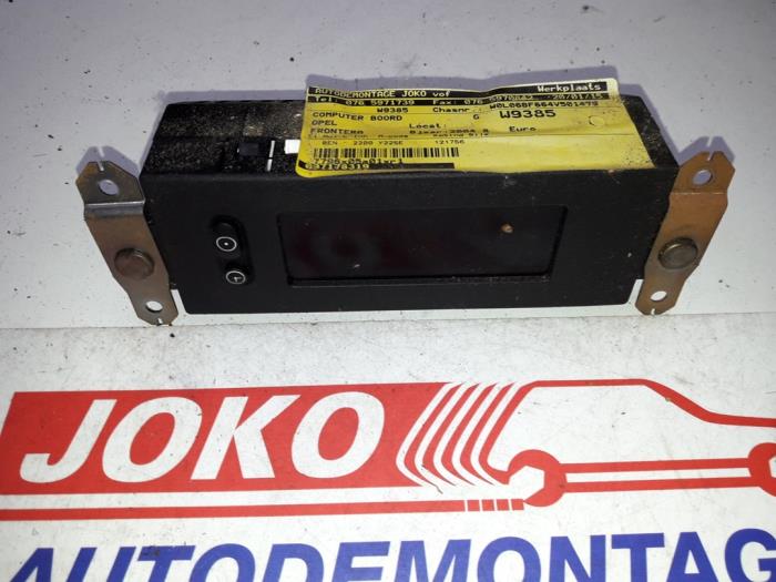 Gebruikte Boordcomputer Opel Frontera (6B) 2.2i 16V Prijs op aanvraag aangeboden door Autodemontage Joko B.V.
