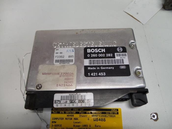 Gebruikte Computer Motormanagement BMW 3 serie (E36/2) 325i 24V Prijs op aanvraag aangeboden door Autodemontage Joko B.V.