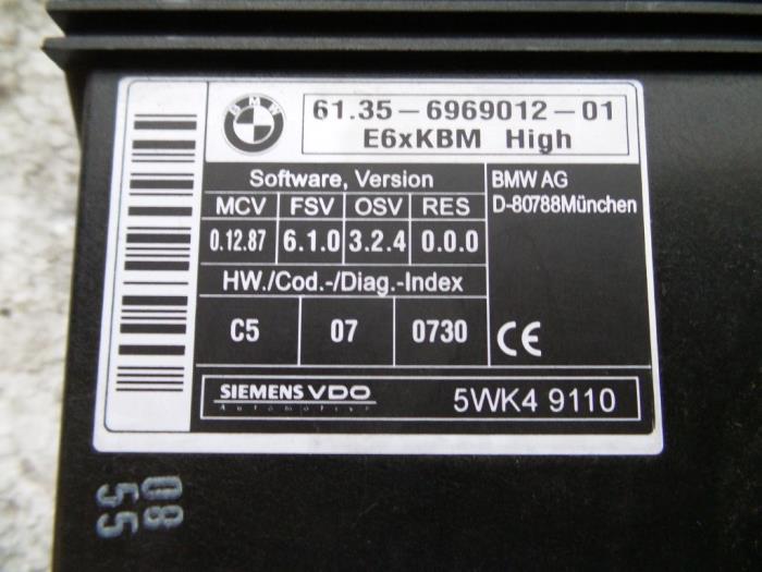Gebruikte Computer Body Control BMW 5 serie Touring (E61) 530d 24V Prijs op aanvraag aangeboden door Autodemontage Joko B.V.