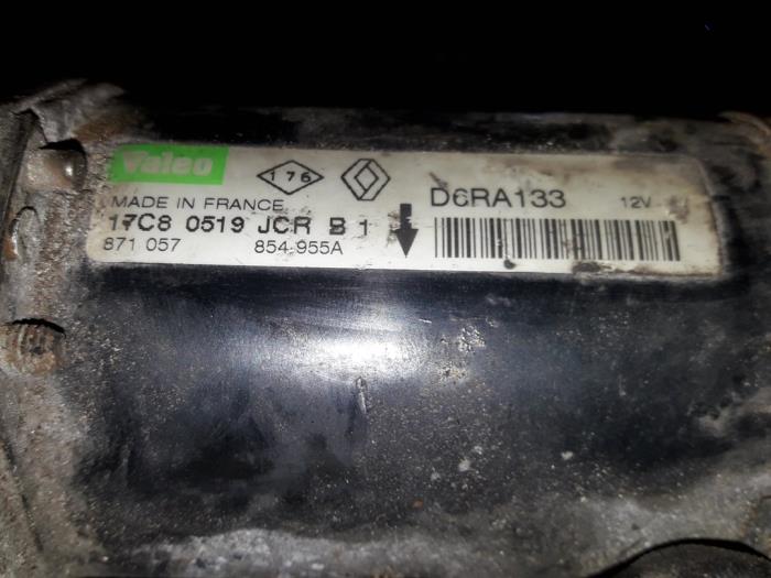 Gebruikte Startmotor Renault Megane Scénic (JA) 2.0 RT Prijs op aanvraag aangeboden door Autodemontage Joko B.V.