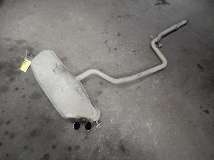 Gebruikte Uitlaat Einddemper Volkswagen Touran (1T1/T2) 1.9 TDI 105 Euro 3 Prijs op aanvraag aangeboden door Autodemontage Joko B.V.