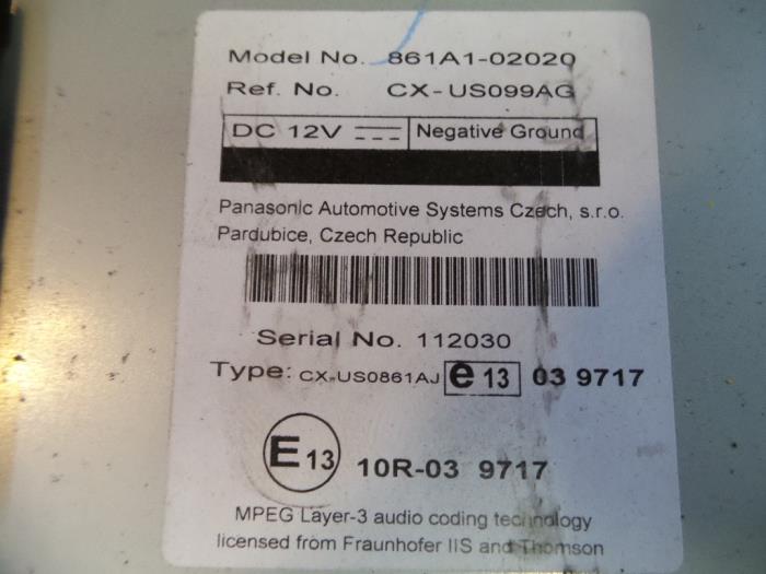 Gebruikte Computer Diversen Toyota Verso 1.8 16V VVT-i Prijs op aanvraag aangeboden door Autodemontage Joko B.V.