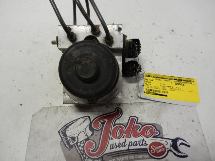 Gebruikte ABS Pomp Toyota Celica (ZZT230/231) 1.8i 16V Prijs op aanvraag aangeboden door Autodemontage Joko B.V.