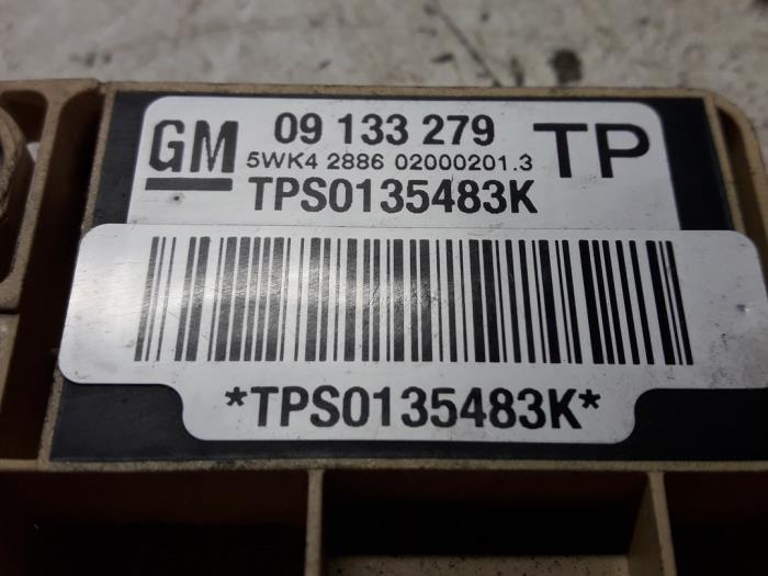 Airbag Sensor van een Opel Astra 2000